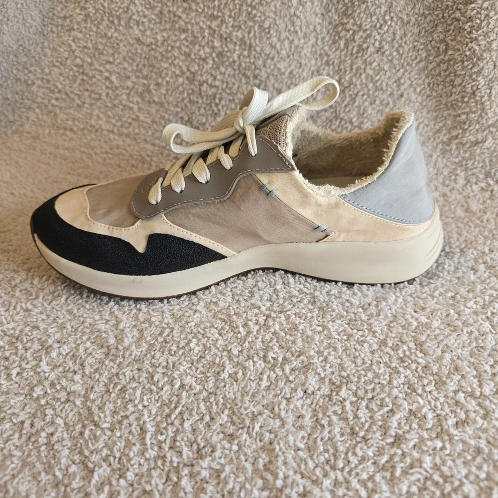 Taos Women's Direction Collapsible Heel Sneakers Grey/cloud Multi Size 7